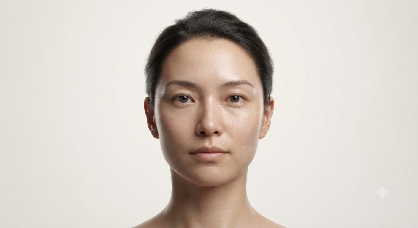 Skin and laser pigmentation treatment illustration